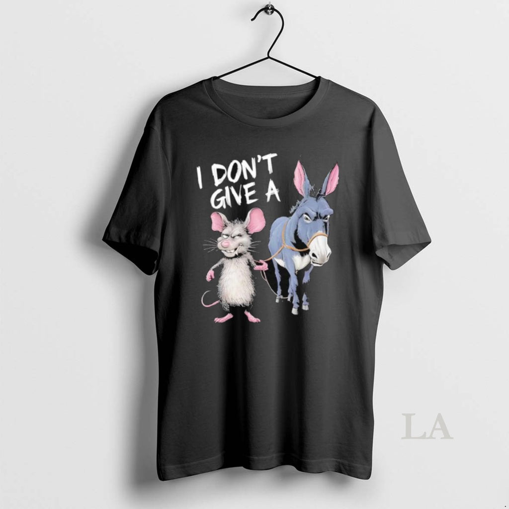 Original Mouse And Donkey I Dont Give A Donkey