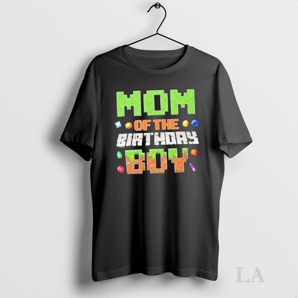 Original Mum Of The Birthday Boy Pixel Gamer