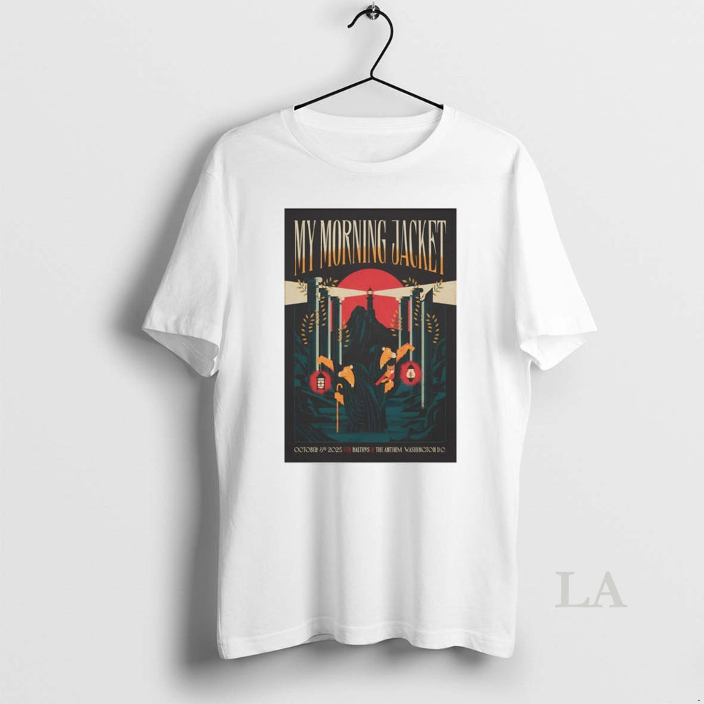 Original My Morning Jacket At The Anthem Washington Dc October 8 2025