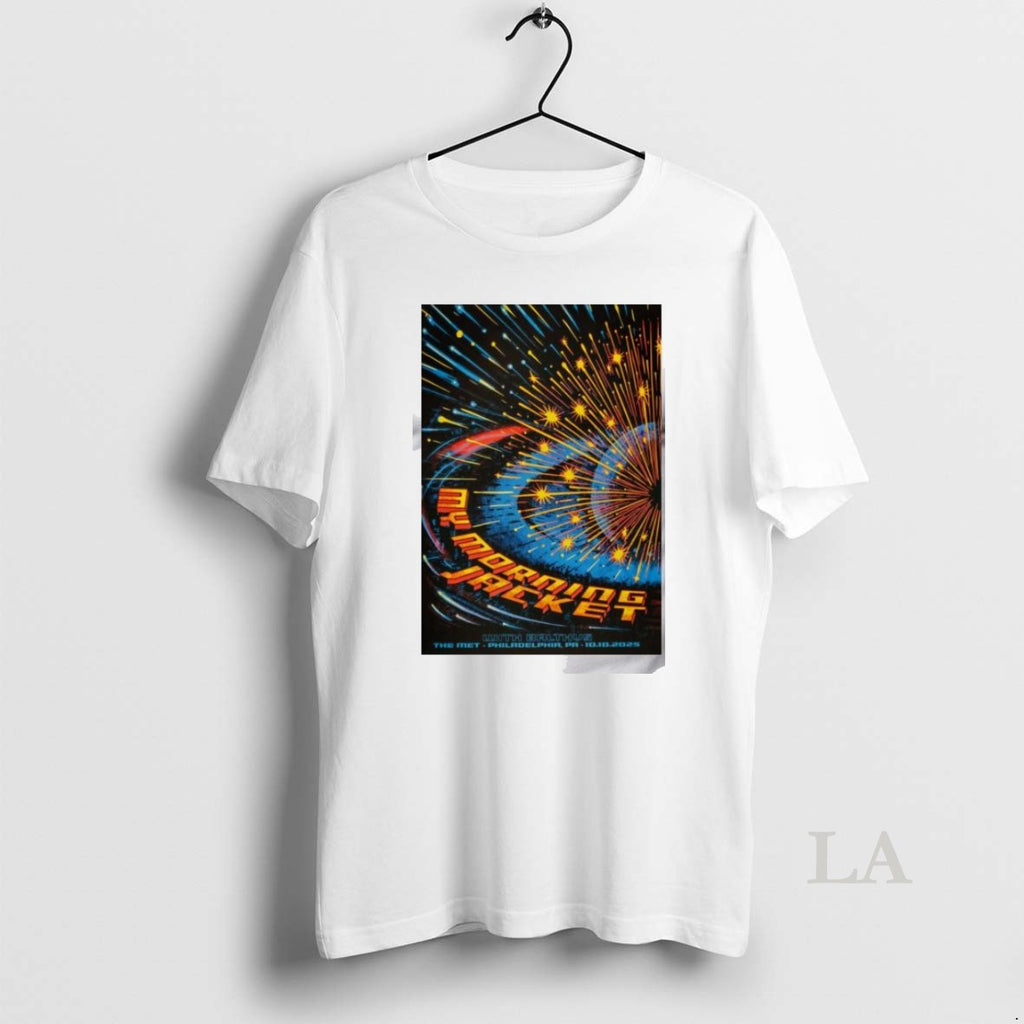 Original My Morning Jacket Philadelphia Pa October 10 2025 Tour T Men