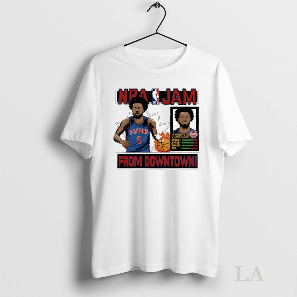 Original Nba Jam Cade Cunningham Detroit Pistons From Downtown