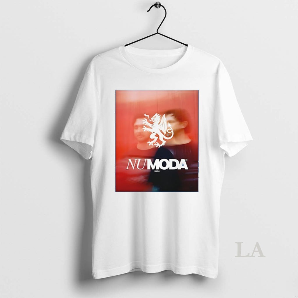 Original Numoda Red Blurred Logo Ceramic Ceramic And Classic Dad Cap