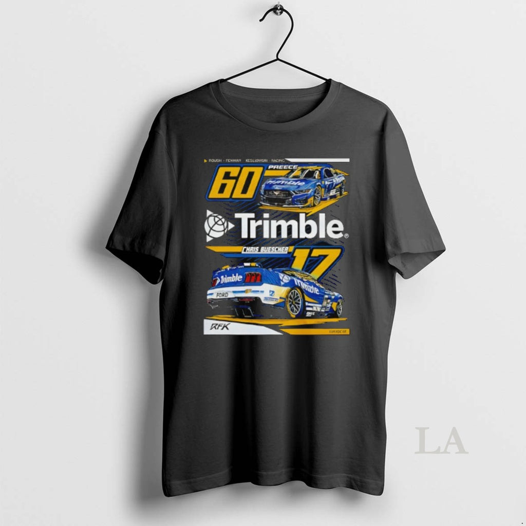 Original Nascar Rfk Trimble Chais Buescher 60 Preece