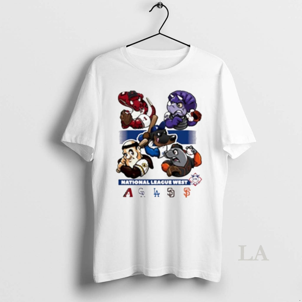 Original National League West Arizona Diamondbacks Colorado Rockies La Dodgers Sd Padres Sf Giants