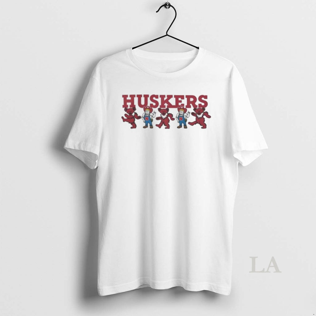 Original Nebraska Huskers X Grateful Dead Mascot Bears 2025
