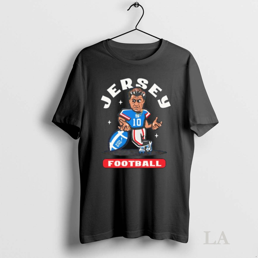 Original New York Football Jersey No 10 Paulie Bada Bing