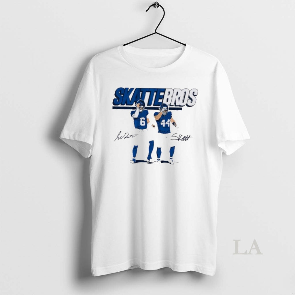 Original New York Giants Jaxson Dart Cam Skattebo Skattebros