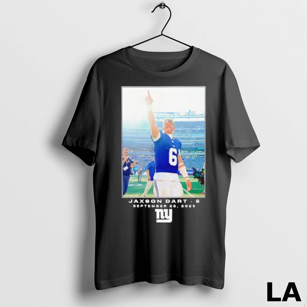 Original New York Giants Jaxson Dart September 28 2025