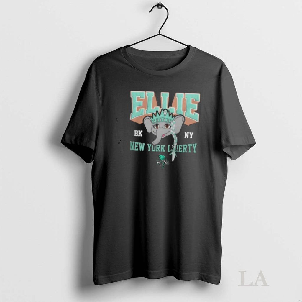 Original New York Liberty Ellie Mascot Urban Graphic