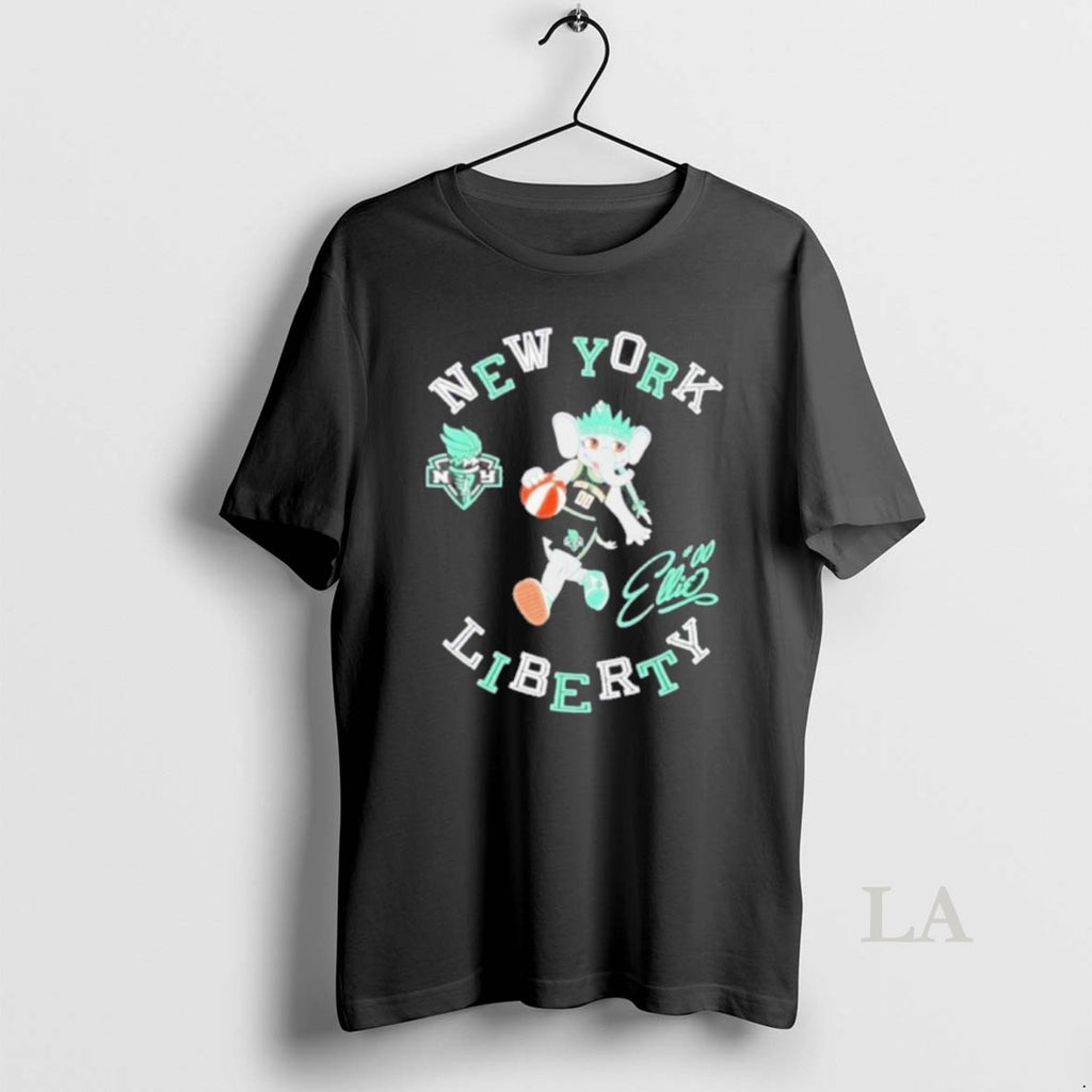 Original New York Liberty Stadium Essentials Black Mascot Numero Uno