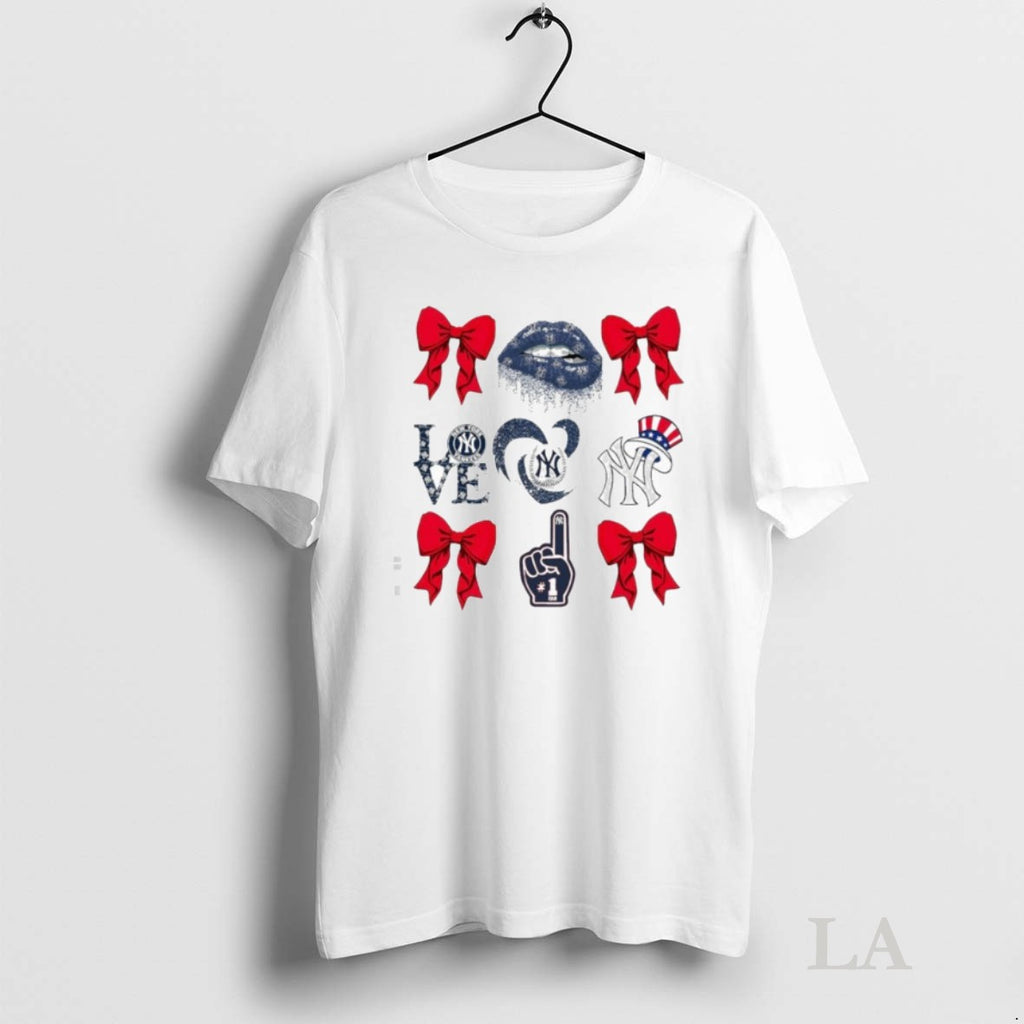 Original New York Lip Love Heart Baseball 1 Logo