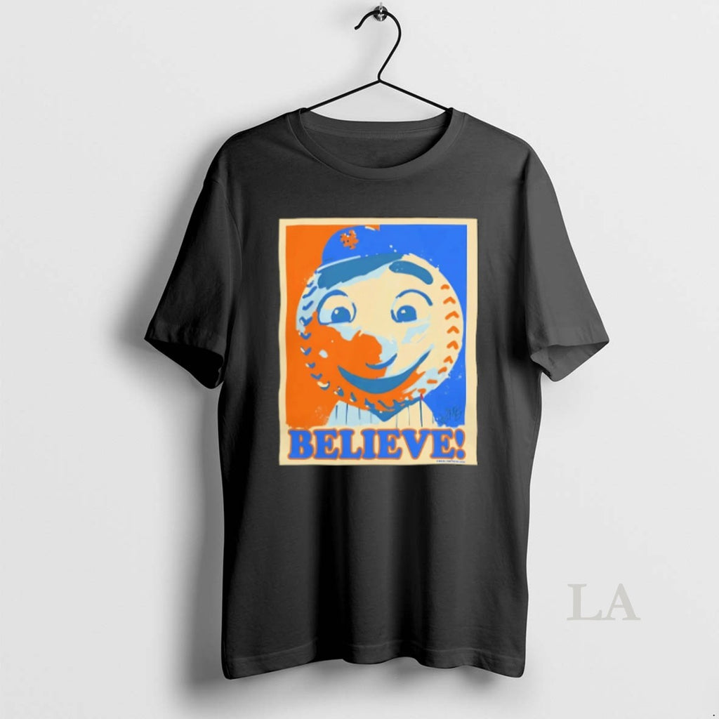 Original New York Mets Mr Met Believe Hope 2025 Baseball