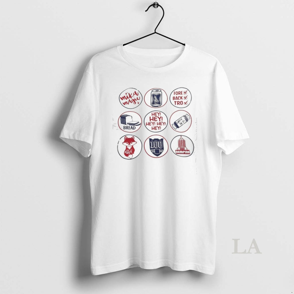 Original New York Rangers Mika Magic Bread Fore Back Tro Laffy Taffy