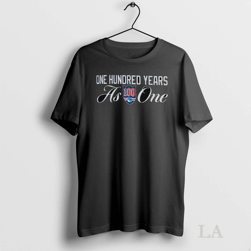 Original New York Rangers Logo One Hundred Years As One Nhl 2025