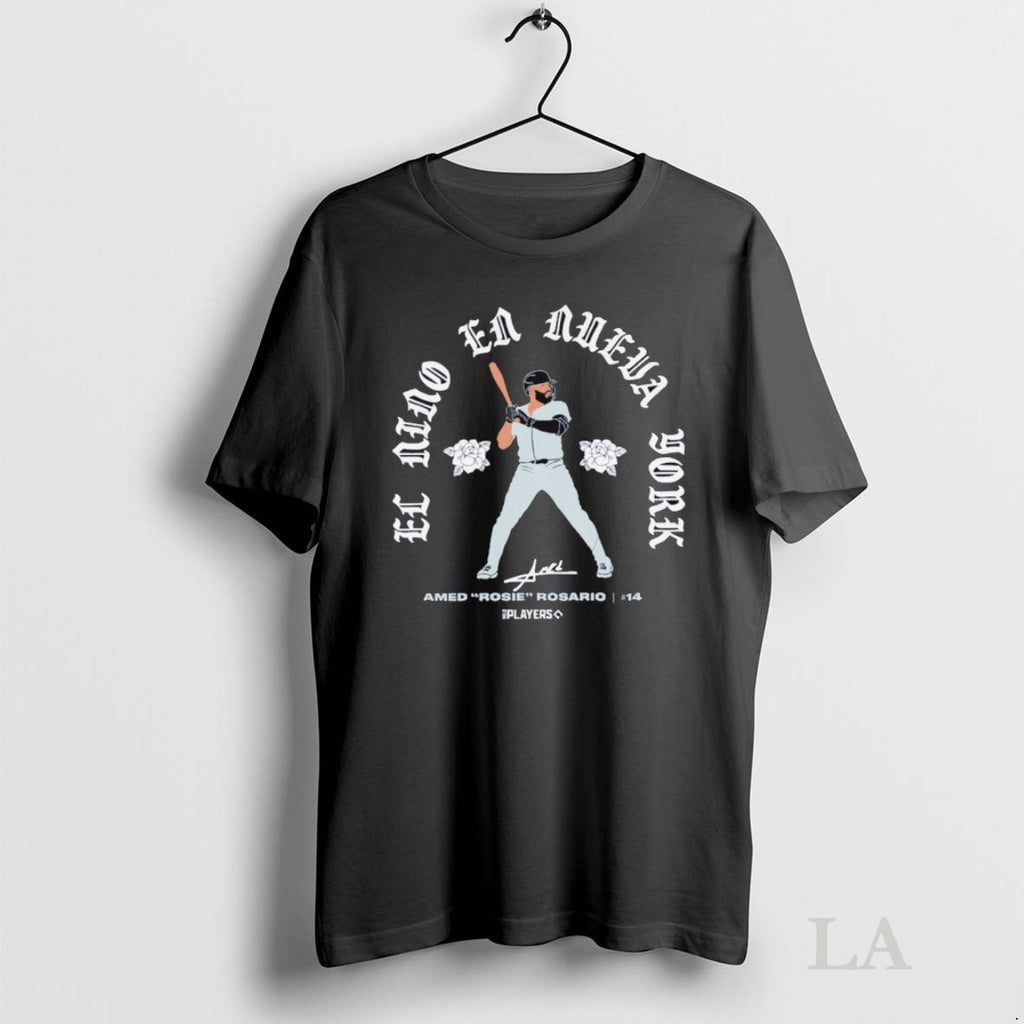 Original New York Yankees El Nino En Nueva York Amed Rosie Rosario Signature