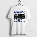 Original New York Yankees Baseball Beware Of Bats And Balls Halloween