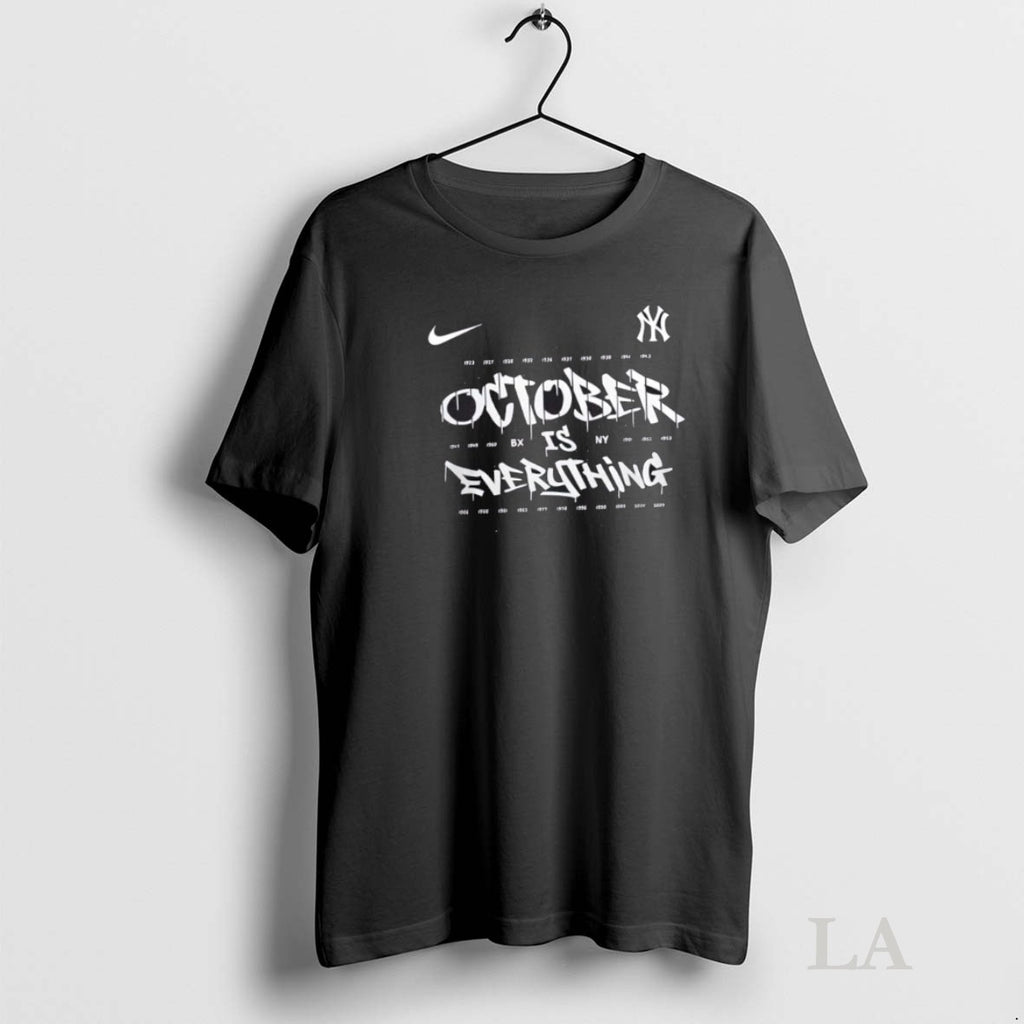 Original New York Yankees Is Everything October Ready Liberty Of Statue 2 Sided