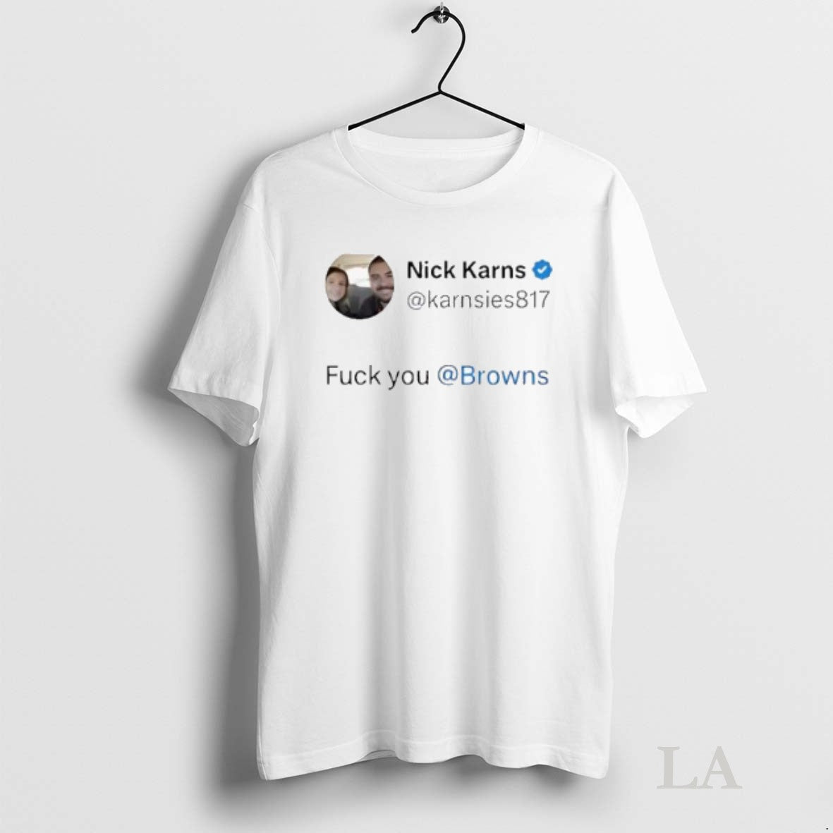 Original Nick Karns Fuck You Browns