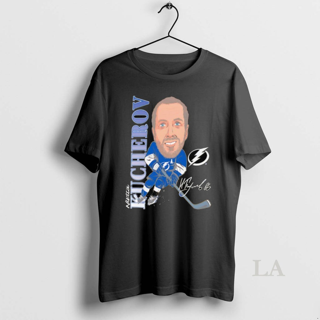 Original Nikita Kucherov Tampa Bay Lightning Hockey Signature Caricature