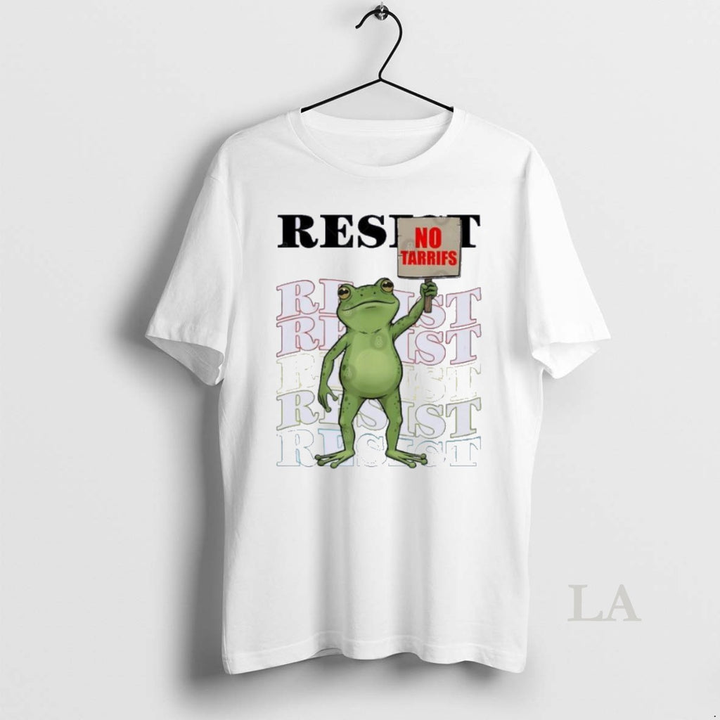 Original No Tariffs Frogs Resist Portland Frog