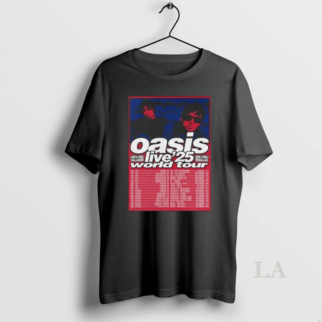 Original Oasis Live 25 World Tour Long Sleve
