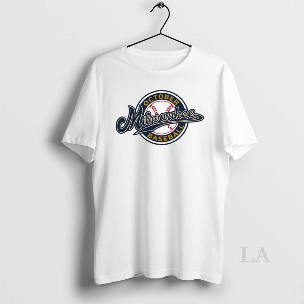 Original October Baseball Milwaukee Brewers 2025 Logo
