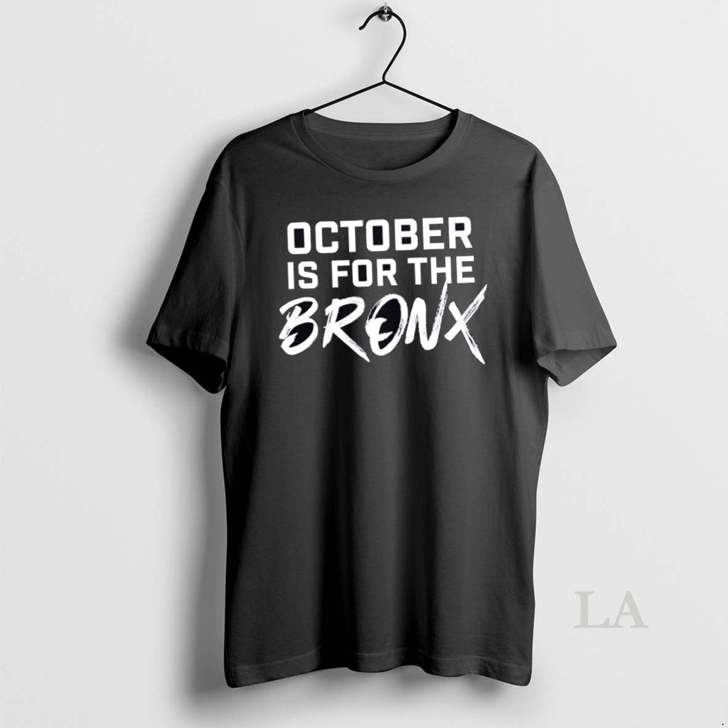 Original October Is For The Bronx Text