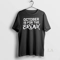 Original October Is For The Bronx Text
