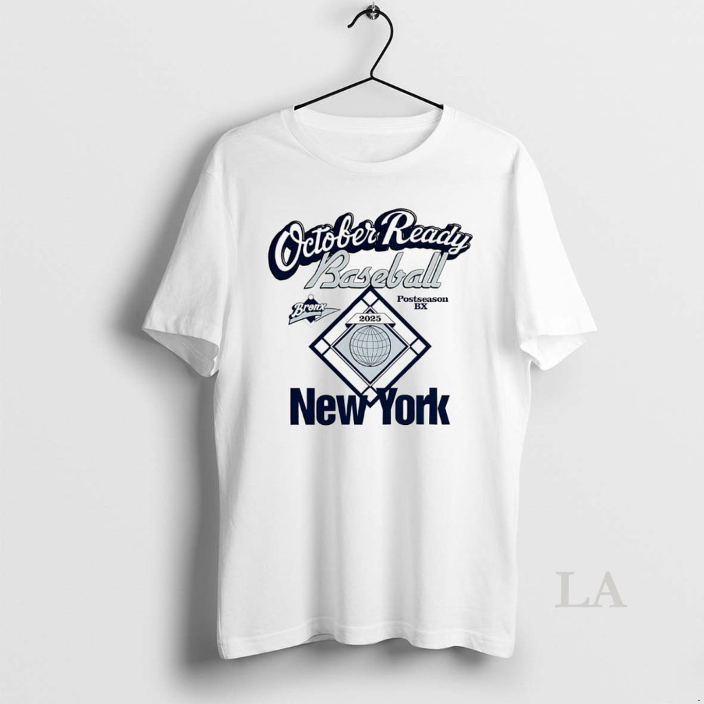 Original October Ready Baseball New York Yankees Postseason 2025