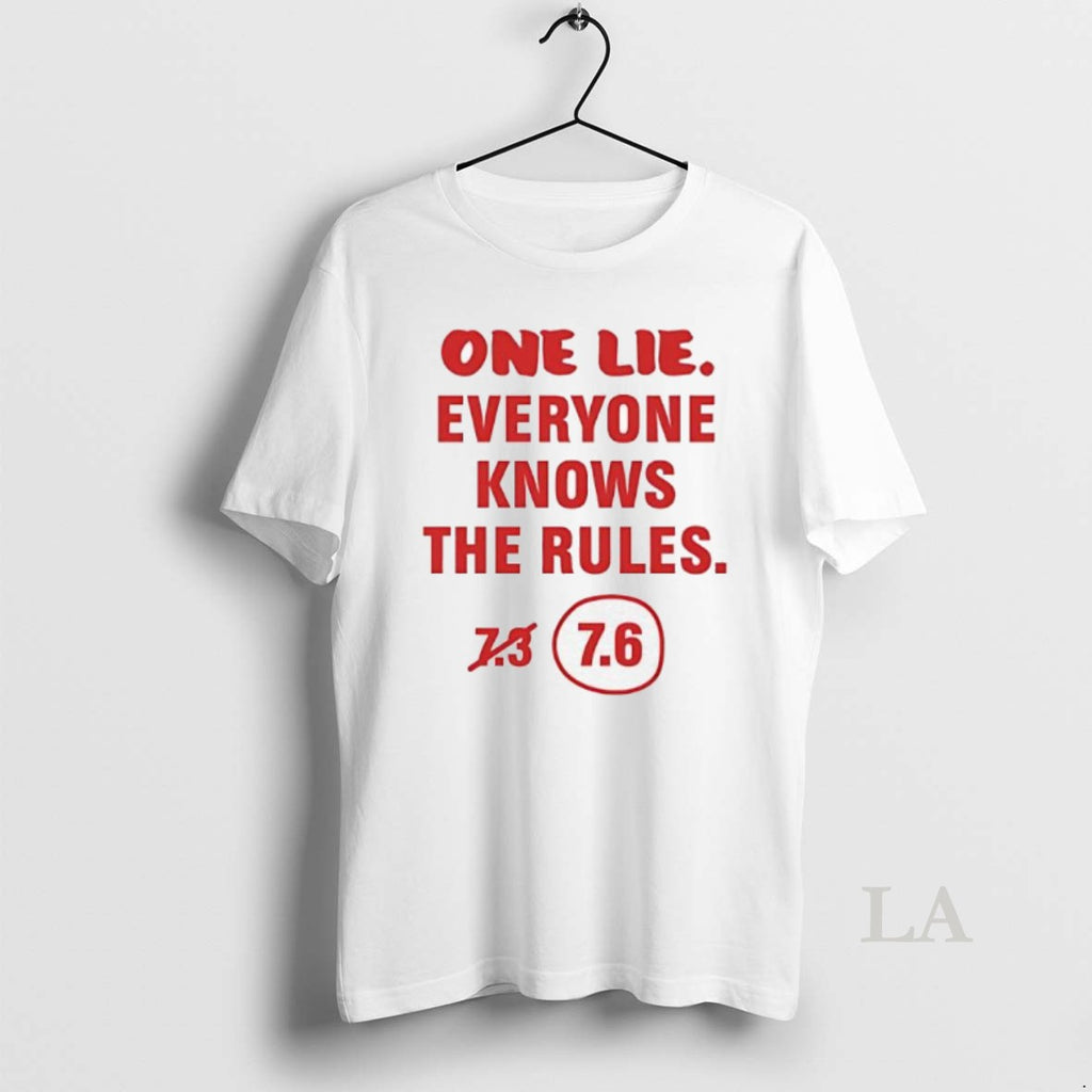 Original One Lie Everyone Knows The Rules