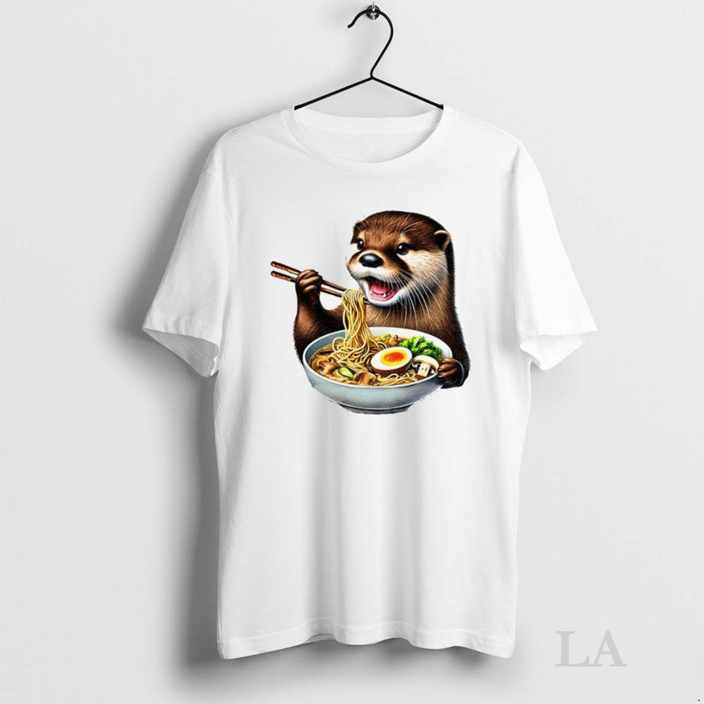 Original Otter Eat Ramen Funny Meme