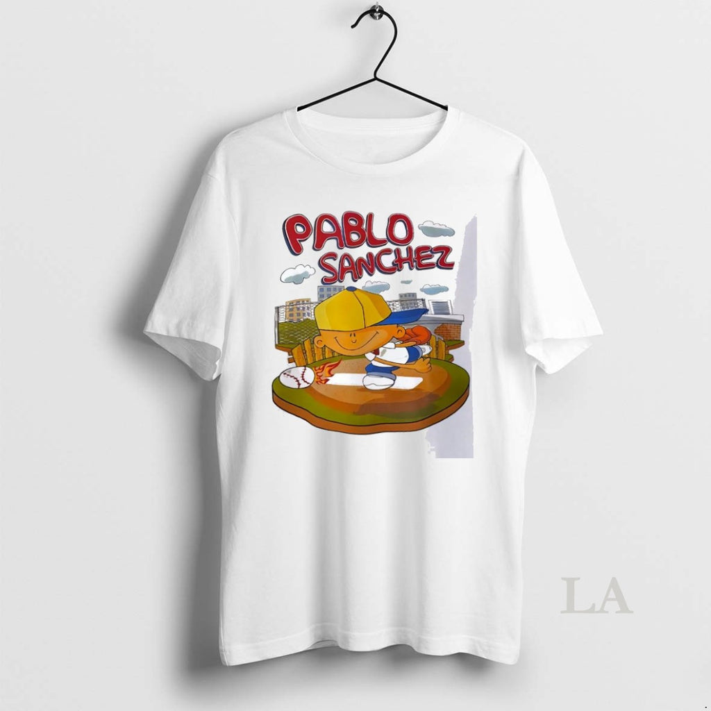 Original Pablo Sanchez 2025 Baseball Cartoon