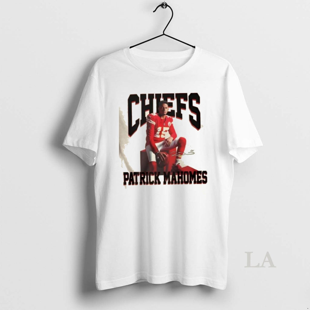 Original Patrick Mahomes Kansas City Chiefs Football Graphic Signature