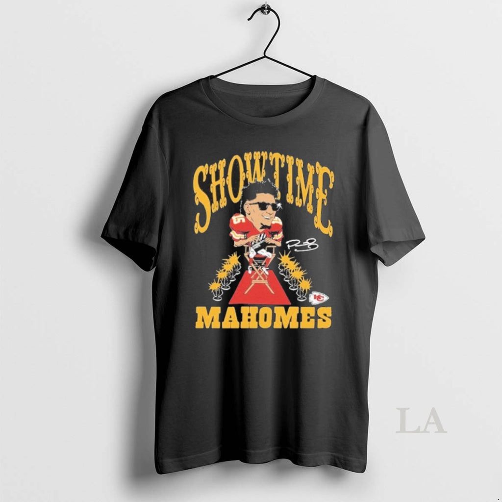 Original Patrick Mahomes Kansas City Chiefs Showtime Caricature Player