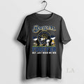 Original Peanut X Milwaukee Brewers 2025 Postseason Forever Not Just When We Win Long Sleve