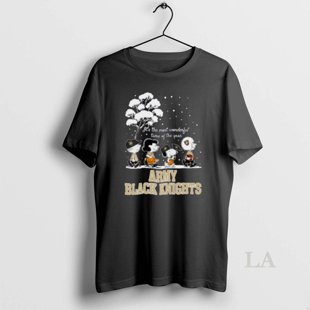 Original Peanuts Army Black Knights Winter Its The Most Wonderful Time Of The Year