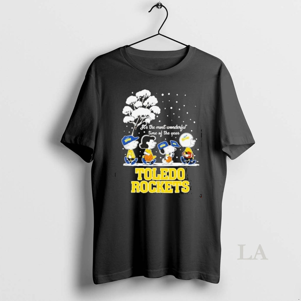 Original Peanuts Toledo Rockets Winter Its The Most Wonderful Time Of The Year 2025