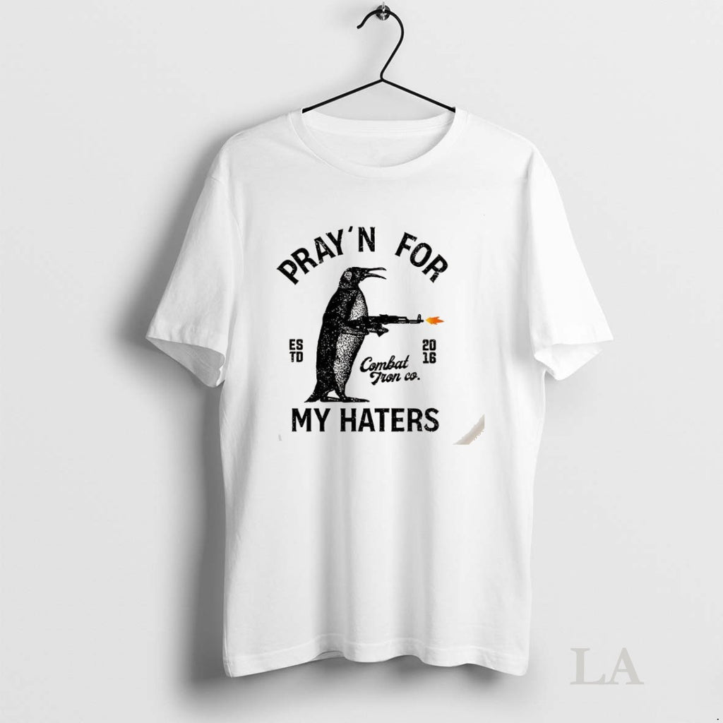 Original Penguin Prayn For My Haters Est 2016 Combat Tronco