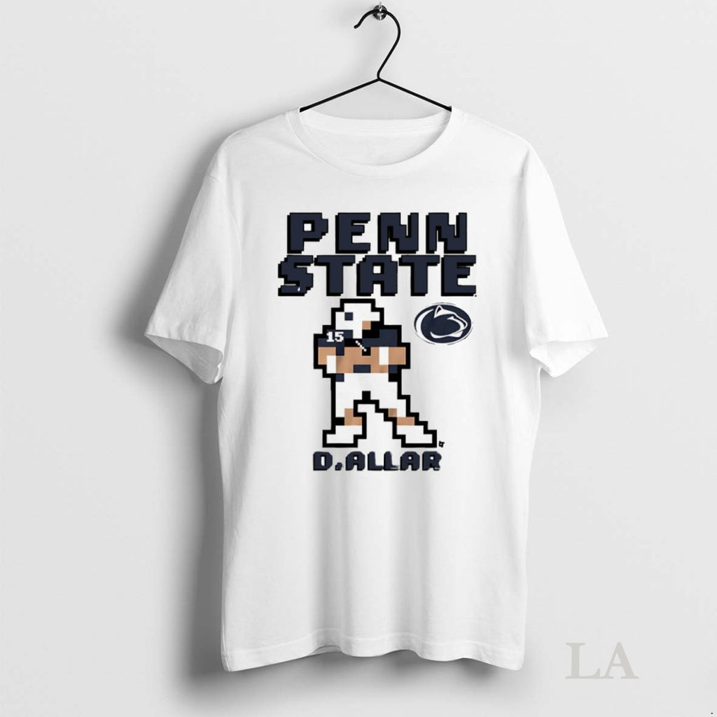 Original Penn State Nittany Lions Football Drew Allar Pixel