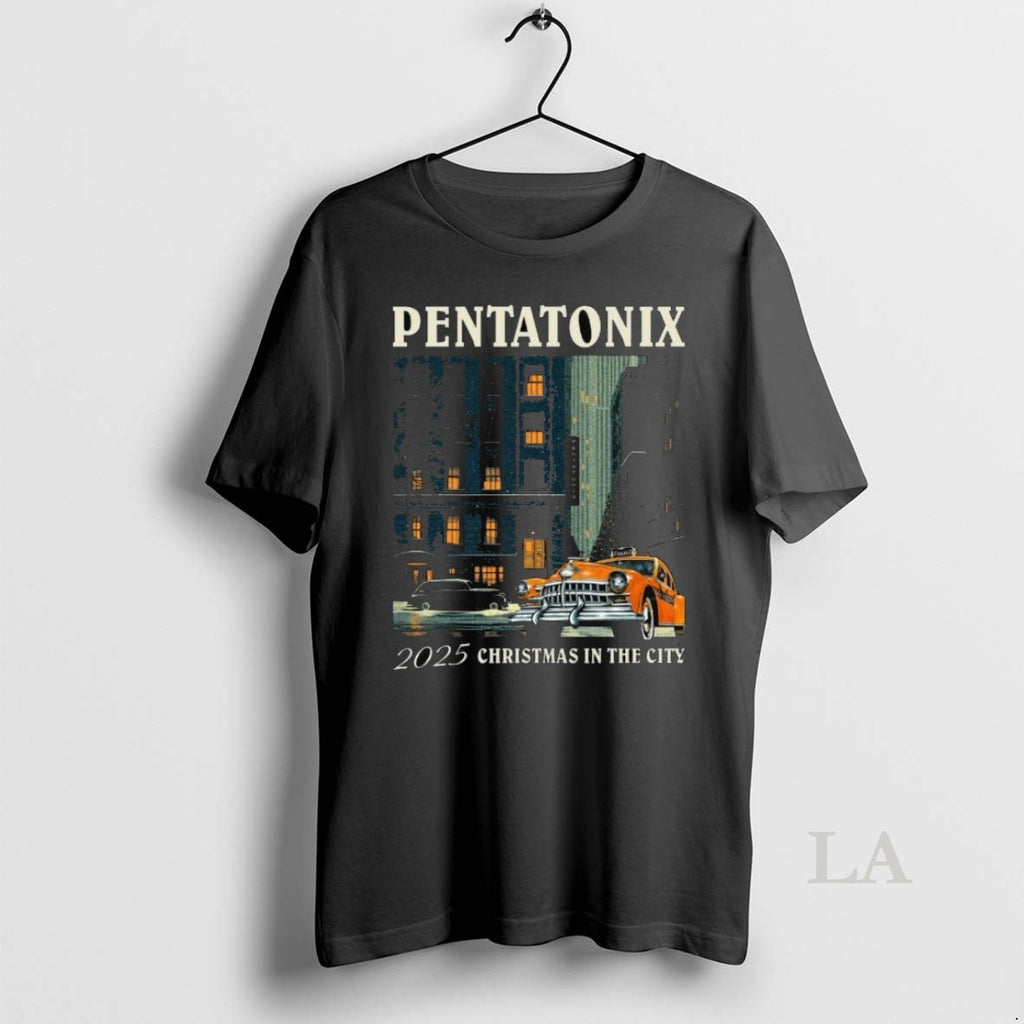 Original Pentatonix 2025 Christmas In The City Long Sleve