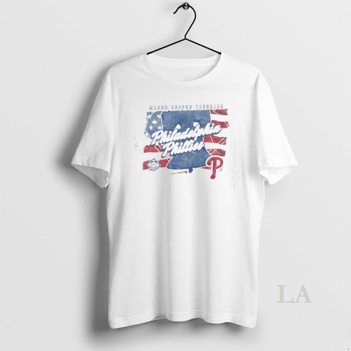 Original Philadelphia Phillies Major League Baseball Usa Flag