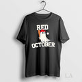 Original Philadelphia Phillies Red October Halloween Ghost Playing Baseball