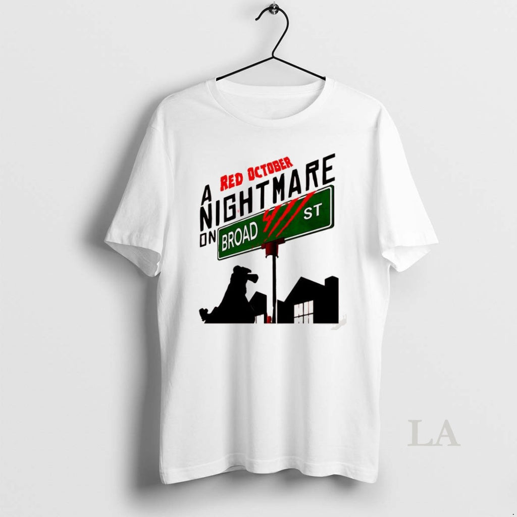 Original Philadelphia Phillies Baseball Red October Broad Street Nightmare Phillie Phanatic Silhouette