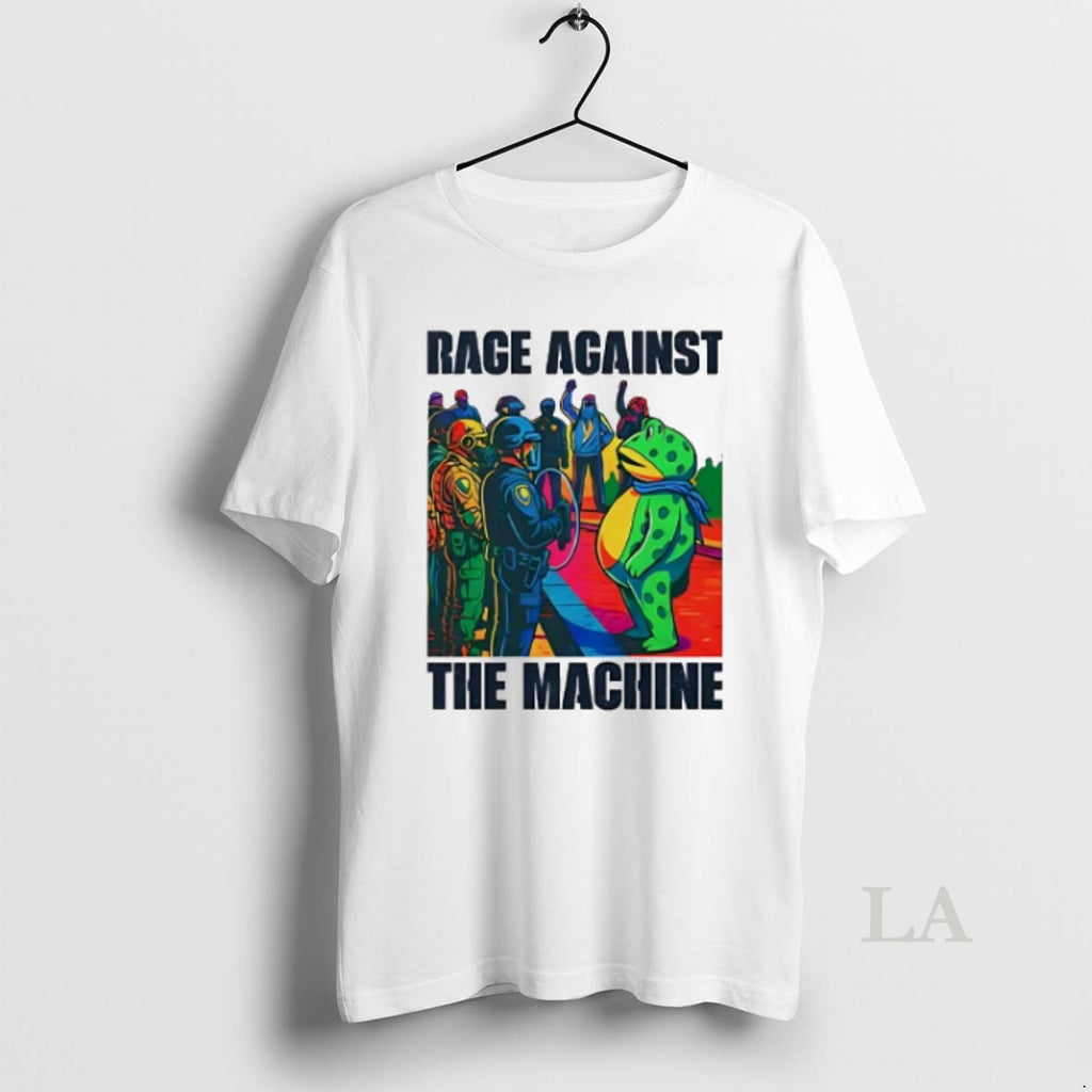 Original Portland Frog Anti Ice Rage Against The Machine