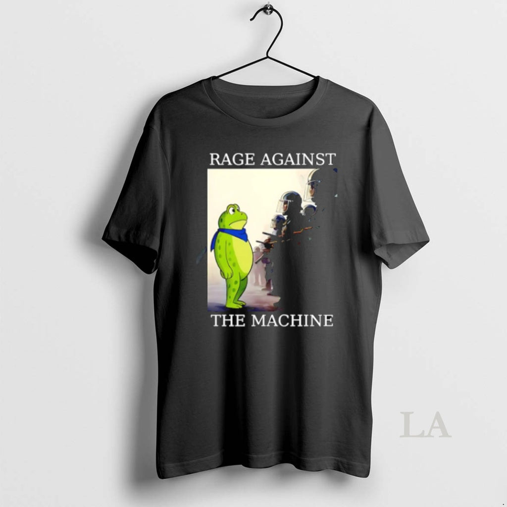 Original Portland Frog Protest Rage Against The Machine Fck Ice