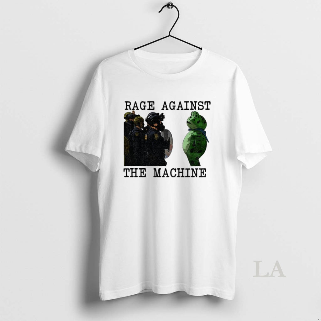 Original Portland Frog Protest Rage Against The Machine Poland 2025 Political