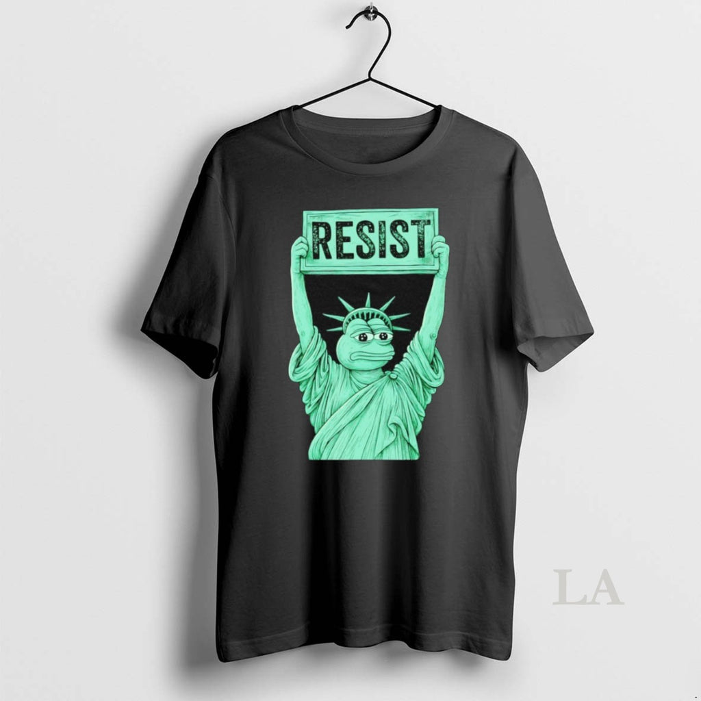 Original Portland Frog Protest Statue Of Liberty Resist