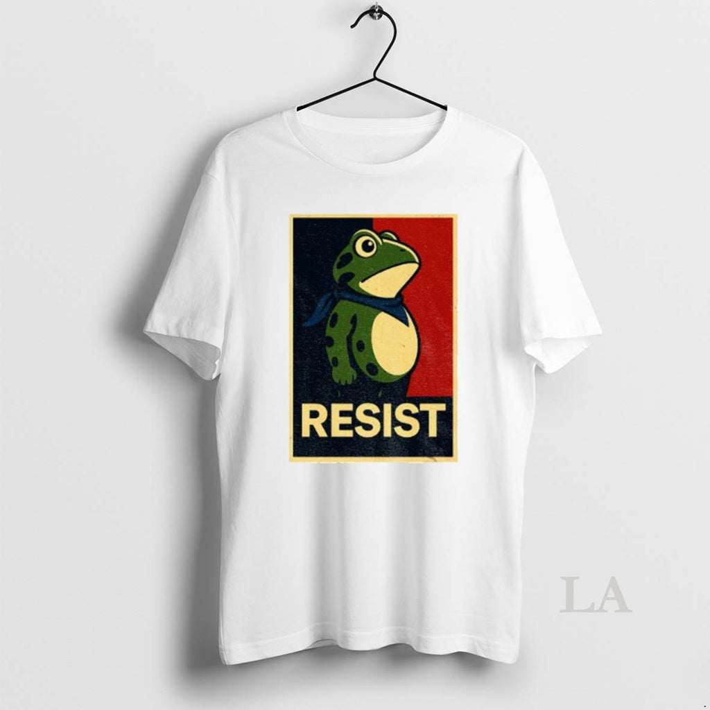 Original Portland Frog Resist Anti Fascism Political Graphic