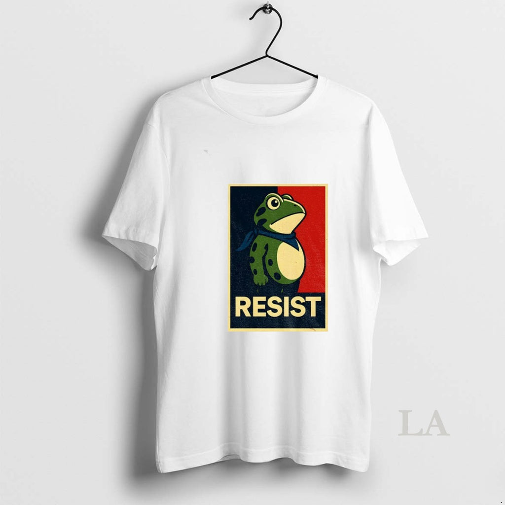 Original Portland Frog Resist Anti Trump Anti Fascism Political Hope