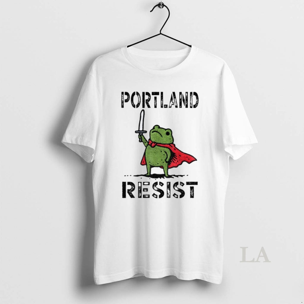 Original Portland Frog Resist Political 2025